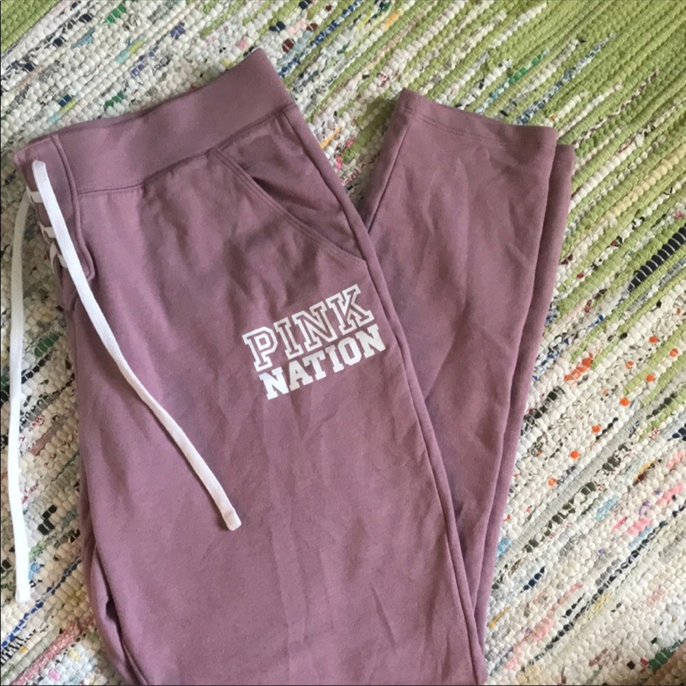 Pink joggers